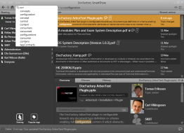 Search for information based on content, titles, summary, tags and more.